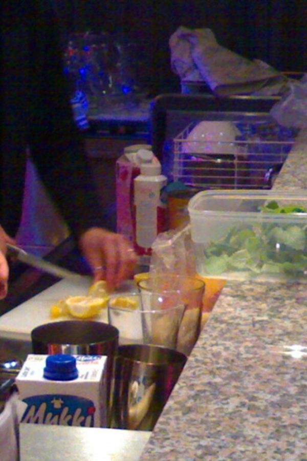 Servizio banco bar