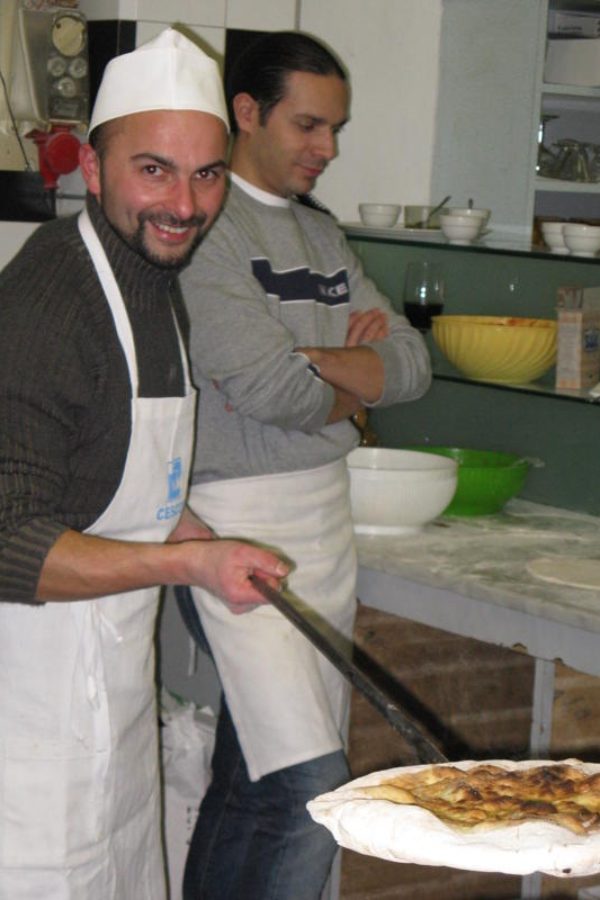 Preparazione prodotti di pizzeria